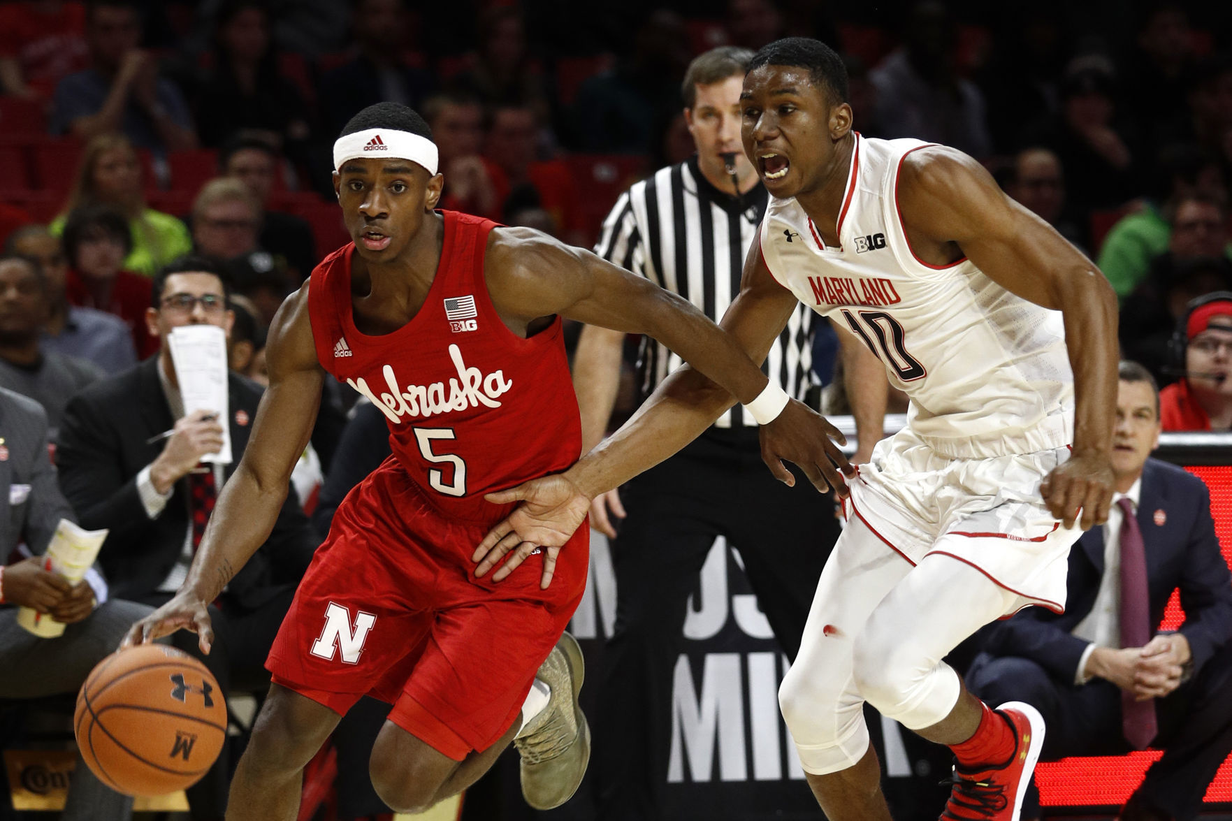 Nebraska Maryland Basketball